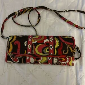 Vera Bradley crossbody clutch wallet/vintage
